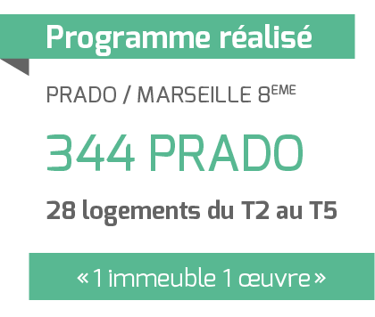 Le programme immobilier "344 Prado" a été livré au 1er trimestre 2024