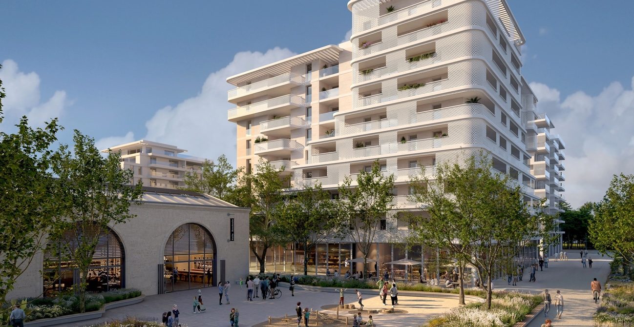 Bâtiment A situé au sud-ouest du programme InCity